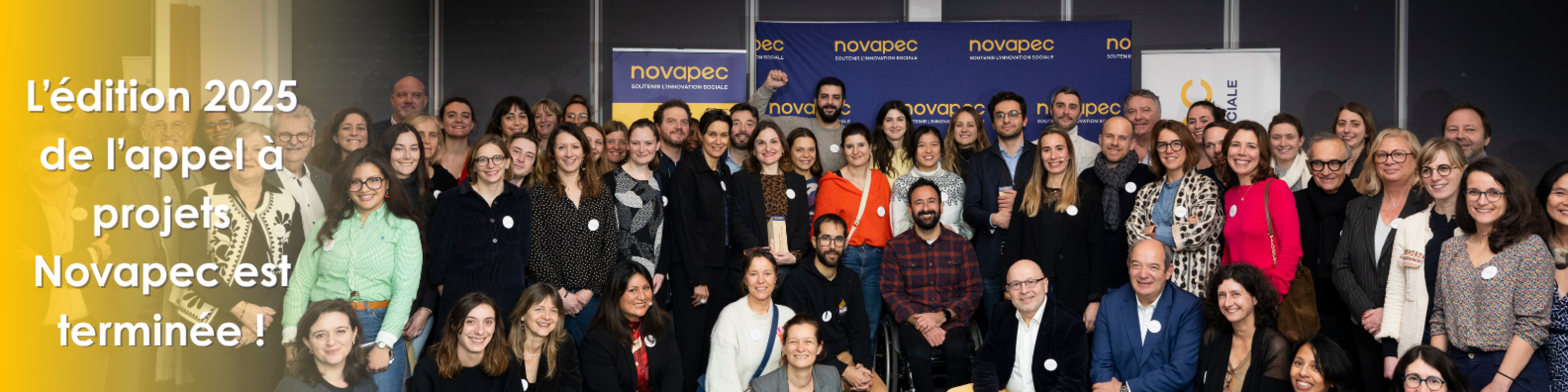 ⌛L’édition 2025 de l’appel à projets Novapec est désormais close !