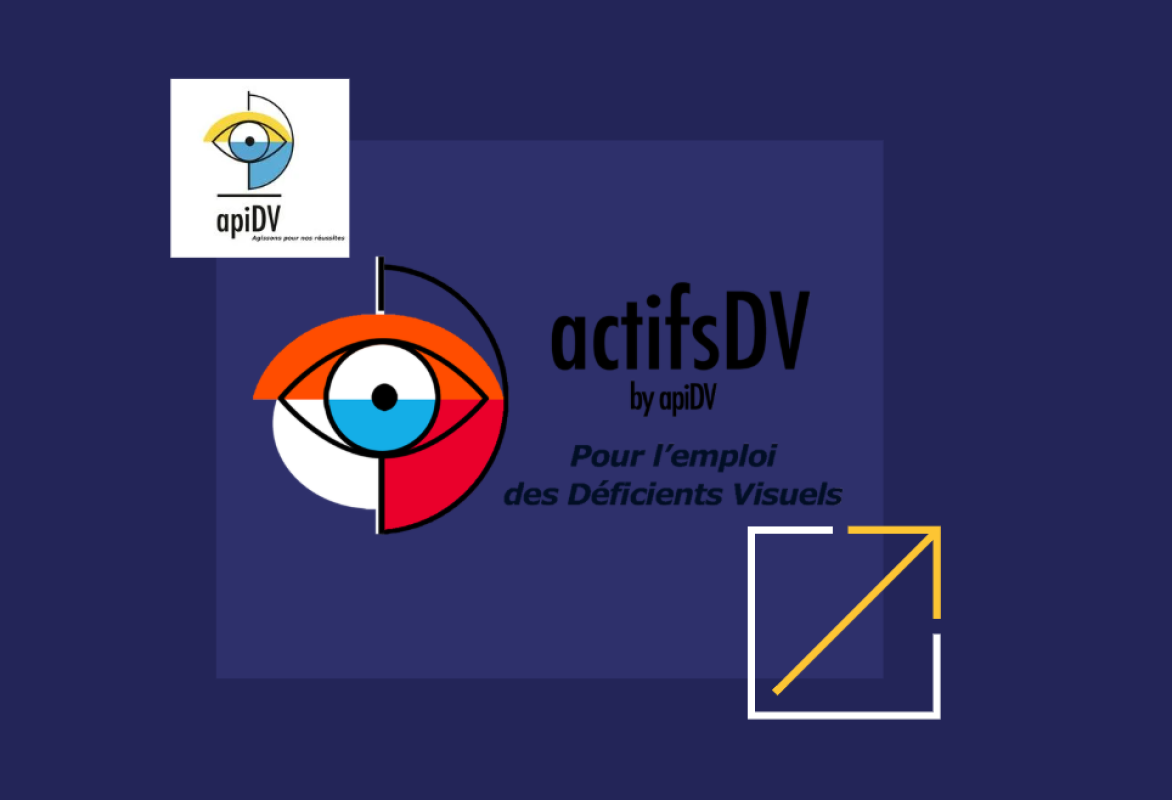 actifsDV : accompagner les déficients visuels vers un emploi durable